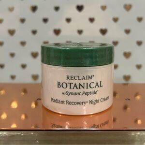 Reclaim Botanical Radiant Recovery Night Cream w/ Symant Peptide (NEW)